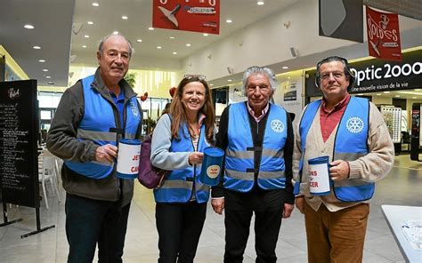 Jetons Le Cancer Le Rotary Dans Laction Le T L Gramme