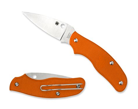 Spyderco Spy Dk Orange Frn C179por For Reference National Knives Llc