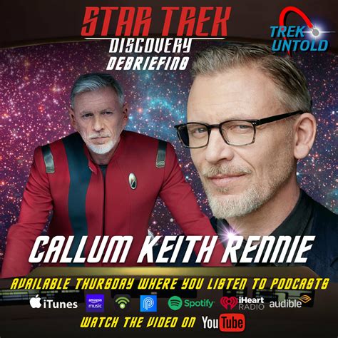 Callum Keith Rennie on Rayner’s Journey in “Star Trek: Discovery