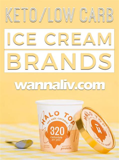 Keto/Low Carb Friendly Ice Cream Brands + 50 Free Recipes - Wanna Liv