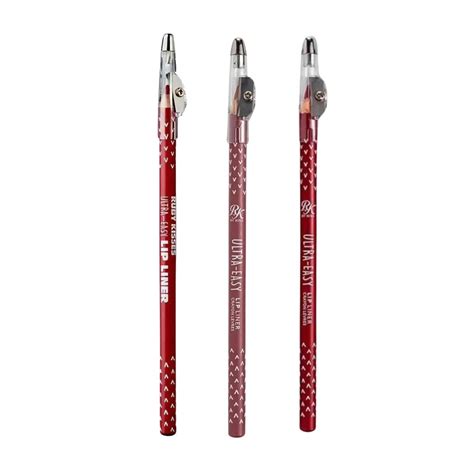 Kit Lápis de Boca Ruby Kisses Liner Red Pale Nude Marsala Shopee Brasil