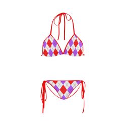 STARS BLUE AND WHITE Custom Bikini Swimsuit ID D