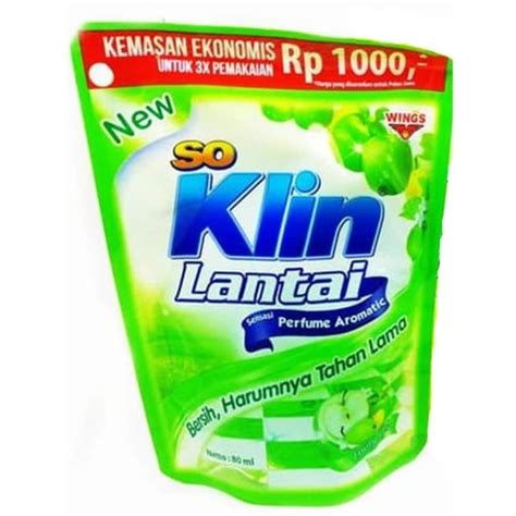 Jual Soklin Lantai Ml Pouch Sereh Lemon Grass Gold Hijau Citrus Lemon