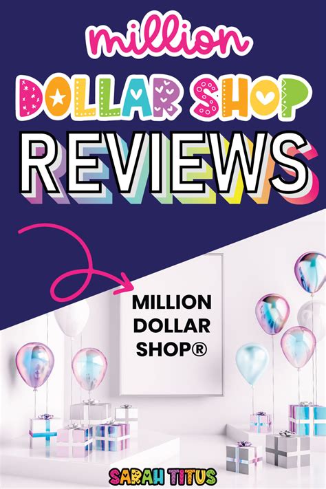 Sarah Titus Million Dollar Shop® Reviews Sarah Titus