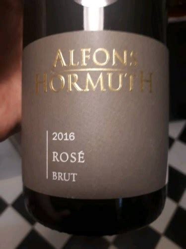 Alfons Hormuth Ros Brut Vivino Us