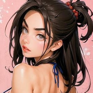 Anime Girl Poster Sexy Woman Japanese Hot Girl Illustration LIMITED ED Etsy