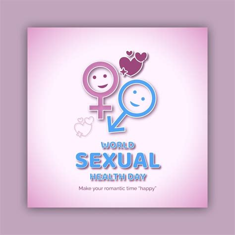 Premium Vector World Sexual Health Day Social Media Post Square Size Template