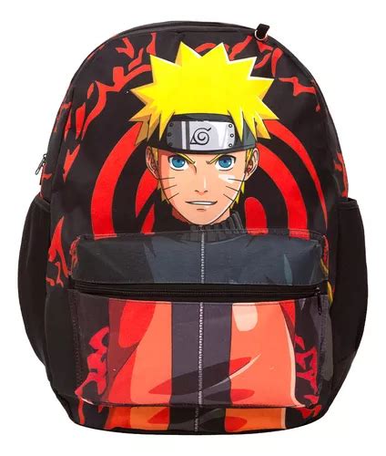 Mochila Escolar Menino Estampa Naruto Anime Desenho Crian A Frete Gr Tis