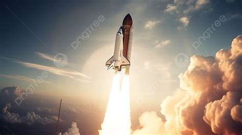 Space Shuttle Space Background