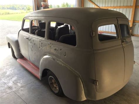 1947 Chevrolet Suburban Street Rod Project Classic Chevrolet Suburban