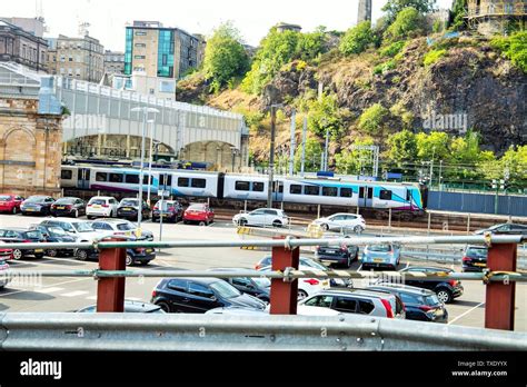 Edinburgh Railway Station Scotland UK United Kingdom Stock Photo Alamy