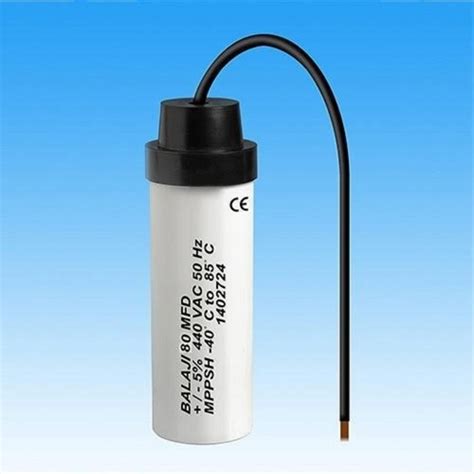 White Black Tolerance Vac Uf Plastic Body Capacitor For Air