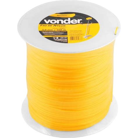 Fio De Nylon Mm X M Redondo Vonder Vonder