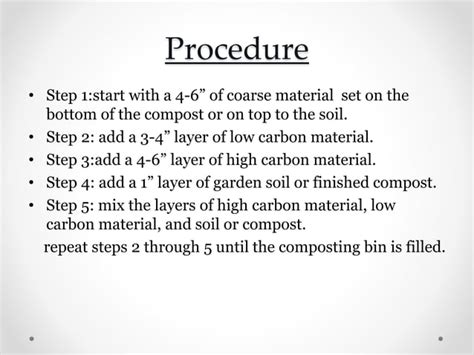 Aerobic Composting method | PPT