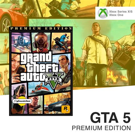 Купить игру Grand Theft Auto V GTA 5 Premium Edition Xbox One, Xbox ...
