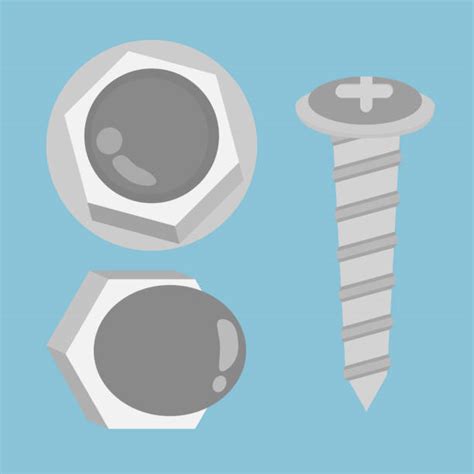 Nut And Bolt Art Cartoons Illustrations Royalty Free Vector Graphics