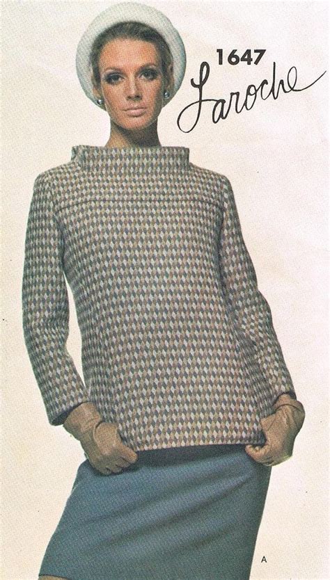 1960s Vogue Paris Original 1647 Pattern Guy Laroche 36 Bust 38 Etsy