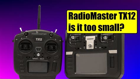 RadioMaster TX12 review - YouTube