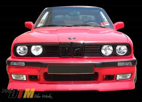 Bmw 3 Series Dtm Fiberwerkz E36 M3 Style Front Bumper E30 E36 M3 S