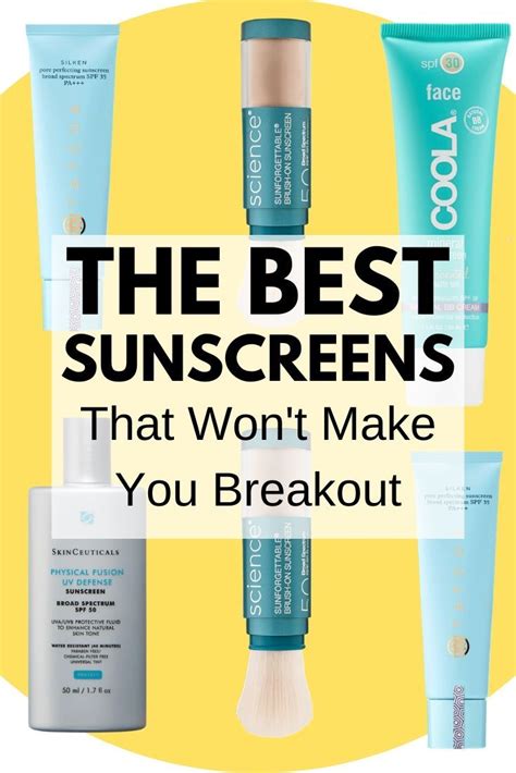 Best Face Sunscreen - Best Sunscreen for Oily Skin - Best Sunscreen for ...