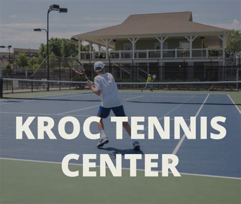 Tennis - Kroc Greenville