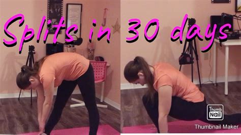 Day Splits Challenge Blogilates Journeytosplits Youtube