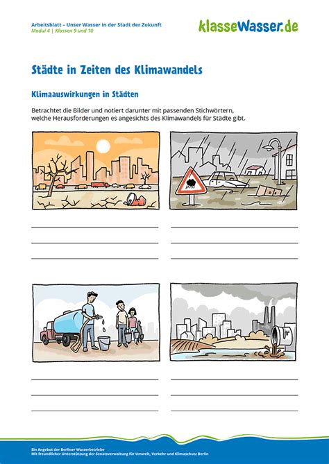 Städte in Zeiten des Klimawandels Das blaue Klassenzimmer