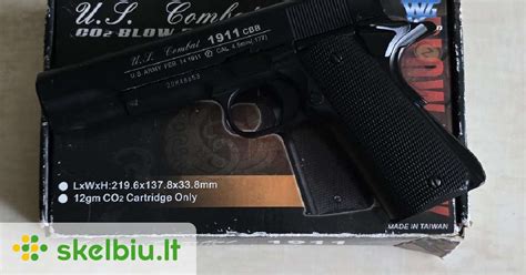 Colt Airsoft Pistoletas Skelbiu Lt