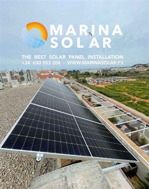 Instalaci N Paneles Solares En Vivienda Ubicada En D Nia Marina Solar