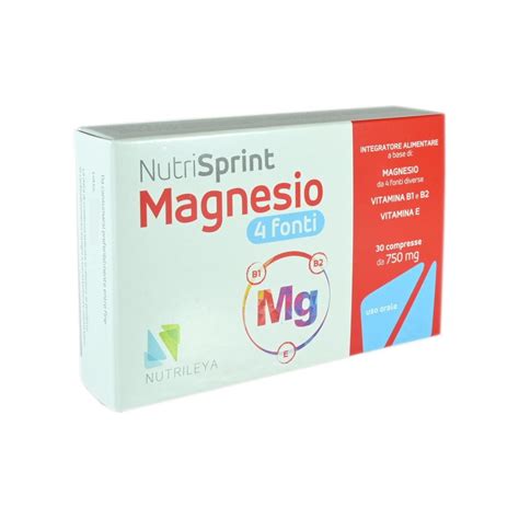 Nutrisprint Magnesio Nutrileya Antica Farmacia Chiti