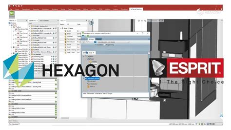 CAD CAM Interface ESPRIT TNG NCSIMUL YouTube