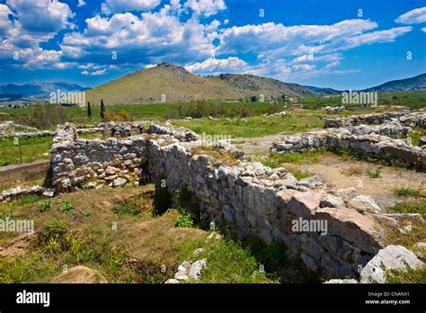 Palace Of Acropolis Area Of Tiryns Τίρυνς Or Τίρυνθα Mycenaean City