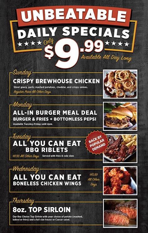 Image Result For Applebees Bbq Flyer Burger And Fries Meal Deal Eat