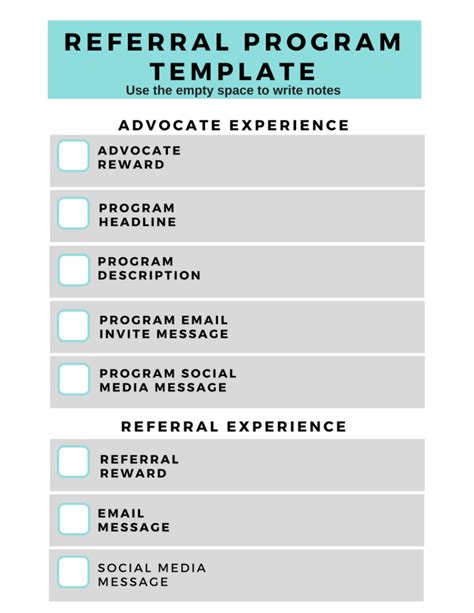Referral Program Template A Blueprint For Killer Conversions Intended