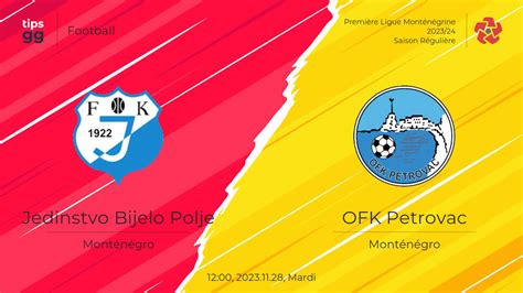 Jedinstvo Bijelo Polje Vs Ofk Petrovac Cotes De Paris