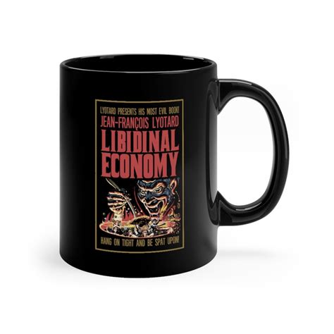 Lyotard Libidinal Economy Horror Paperback Mug - Etsy