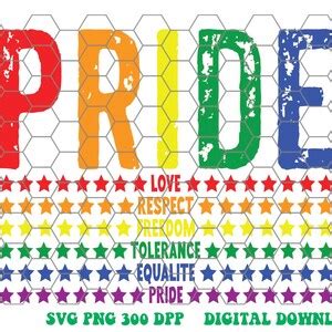 Retro Pride Svg Png Lgbt Svg Png Gay Pride Svg Png Gay Svg Rainbow Svg Png Gay Pride Shirt