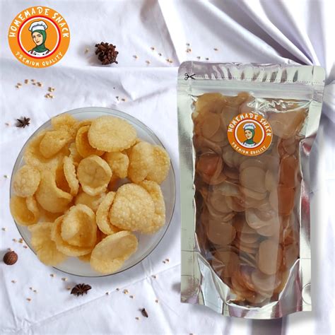 Jual Homemade Snack Halal Krupuk Terasi Jadul Kerupuk Mentah Krupuk