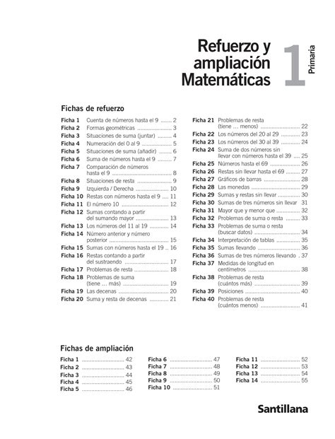 Cuaderno De Refuerzo Y Ampliaci N Matem Tica Grado