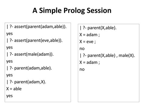 Rule Based Programming Logic Programming And Prolog Ppt Download