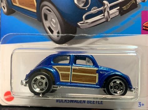 HOT WHEELS HW Compact Kings VW Volkswagen Beetle BLUE Woody EUR PicClick FR