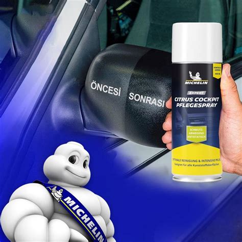 Michelin Mc Ml Torpido Plastik Temizleyici Ve Bak M Spreyi