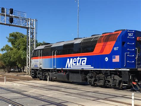 Metra Locomotive In Western Springs IL Terry Spirek Flickr