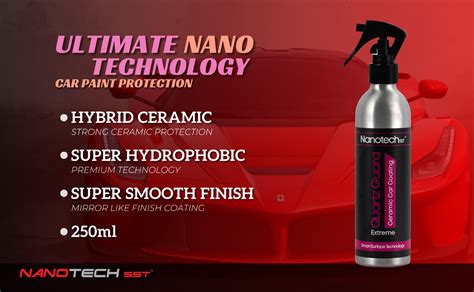 Nanotech Sst Ceramic Car Spray Coating Super Hydrophobic Super Gloss