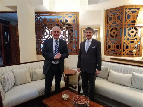 The Ambassador Of The Republic Of Iraq In Islamabad Meets A Number Of