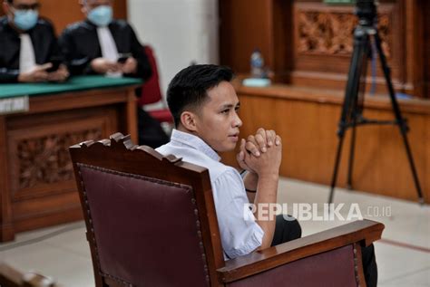 Eliezer Jalani Sidang Putusan Di PN Jakarta Selatan Republika Online