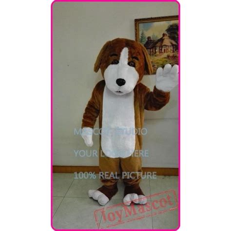 Mascot Beagle Dog Mascot Costume Cartoon