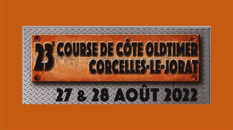 Fondation ISREC August 27 28 2022 Motorcycle Hill Climb Corcelles