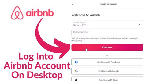 How To Login To Airbnb Account On Pc Airbnb Login Sign In To Find