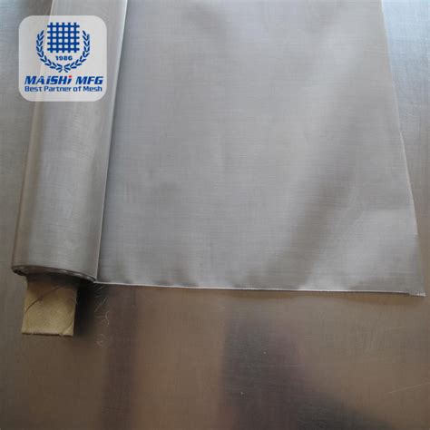 High Tension Various Micron Size Stainless Steel Filter Mesh China